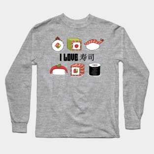 Sushi Holic Long Sleeve T-Shirt